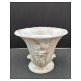 Akro Agate Vase 4 3/4" wide