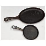 Cast Iron Mexican Fiesta Skillet & Sm Personal