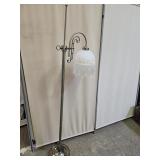 Art Deco or Victorian Brass Bridge Arm Floor Lamp