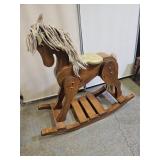 NICE Childs Rocking Horse 26" to Seat, 37"to Head