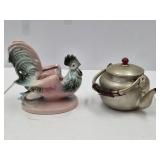 VTG Hulls Planter & Mini Aluminum Tea Pot