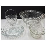 Fostoria  Bowl 14" , 5.5" Bowl, Oval Dish +