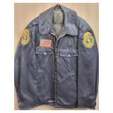 Muncie Indiana  Police SZ  44R Tuffy Topper Jacket