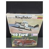 Sealed 1/32  1/72 Model Thunderbird & Kingfisher
