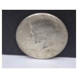 1964 D Silver Kennedy Half Dollar Coin