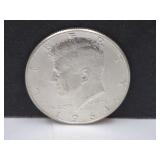1964 D Silver Kennedy Half Dollar Coin