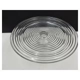 Anchor Hocking Clear Glass Pedastal Cake Platter