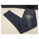 NO FUZE  Med  Wash Denim Jeans Size 14