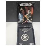 Star Wars S Steel Necklace with Imperial Logo