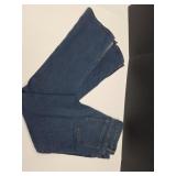 Size 10 Boot Cut Jeans with Bottom Side Slits