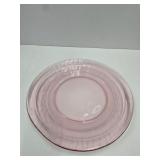 Heavy Pink Art Glass 12