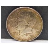 1964 D Silver Kennedy Half Dollar Coin