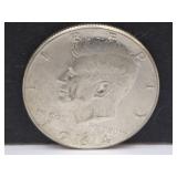 1964 D Silver Kennedy Half Dollar Coin