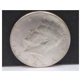 1964 D Silver Kennedy Half Dollar Coin