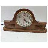 Vnt. Windsor Mantle Clock  18" 1007 Starts Slow