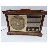 Vintage Working AM FM Westinghouse Radio 17 x 12"
