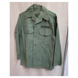 U.S. Military SZ 32 Pants & SM Shirt Name Little