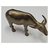 Brass Water Buffalo 6 1/2" Long