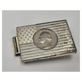 Bicentennial Quarter Money Clip