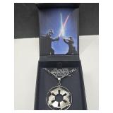 Star Wars Stainless Imperial Logo Necklace