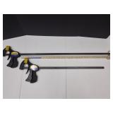 2  Irwin Bar Clamps See Sizes