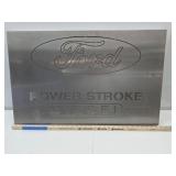 Metal FORD Power Stroke Diesel Sign  32 x 20"