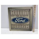 Metal  FORD Sign 11.5 x 12" h