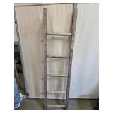 Primitive Ladder Quilt Display 15.5 x 63" H
