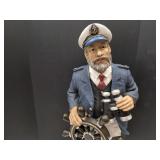 Large 29" high Sea Captain Statue