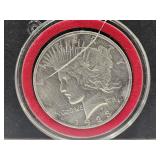 1923 Silver Peace Dollar Coin