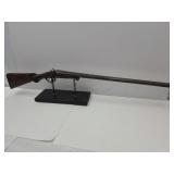 Antique W. Richards Double Barrel 12ga Shotgun