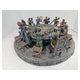 King Authur + Knights Of  Round Table Sculpture
