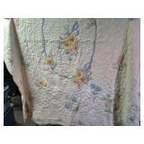 Vintage Quilt W Small Spots 74 x 90"