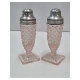 Anchor Hocking Pink Depression Salt & Pepper