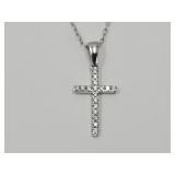 10k Gold Cross ,10k Gold Chain Kays Jeweler18"