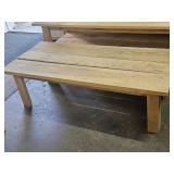 Wood  Table Great for Potting Plants5 