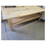 Wood  Table Great for Potting Plants6 