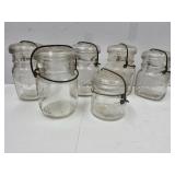 Half Pint & Pint Ball Jars W Bales
