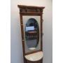 Hall Tree With Marble Top 23 1/2 x 79" high