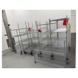 Rolling Wire Shelving