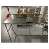 Steel Lab Bench and Paint Shaker