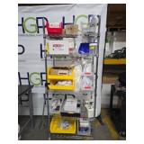 Rack w/ Lab Supplies & Accessories