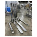 Interthor Stainless Steel Walk Behind Stacker