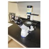 Fisher Inverted Microscope W- Objectives