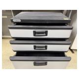 Stanley Three Drawer Plastic Cabinet
