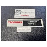 Calibration Weights