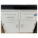 Storage Cabinet with Contents