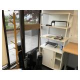 Bookcase with Bottom Doors, Air Purifier & More