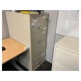 FireKing 4-Drawer Fire Proof File Cabinet