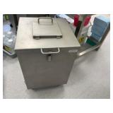 Mobile Shielded Waste Bin